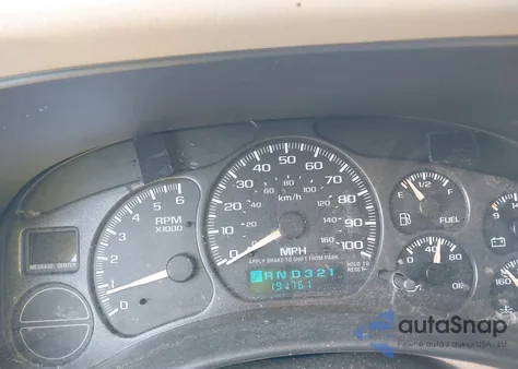 2002 Chevrolet Tahoe K1500 from USA, damaged, VIN 1GNEK13Z82R322522